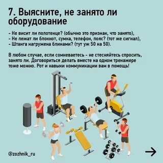 Правило тренажерный