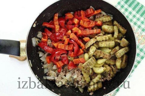 Как приготовить мясо с баклажанами на сковороде