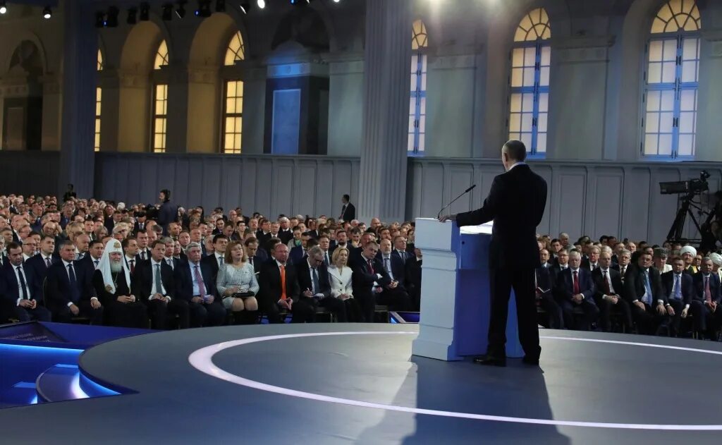 Выступление лидеров