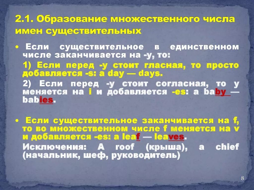 Система образования множественного