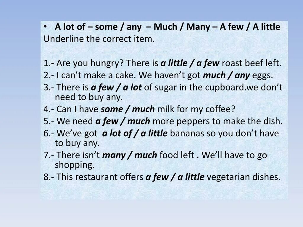 Much many test english. Some any much many a lot of a few a little упражнения. Some any much many a lot of 6 класс. Some any much many a lot of a few a little exercises с ответами. Упражнения на much many a lot of a little a few.