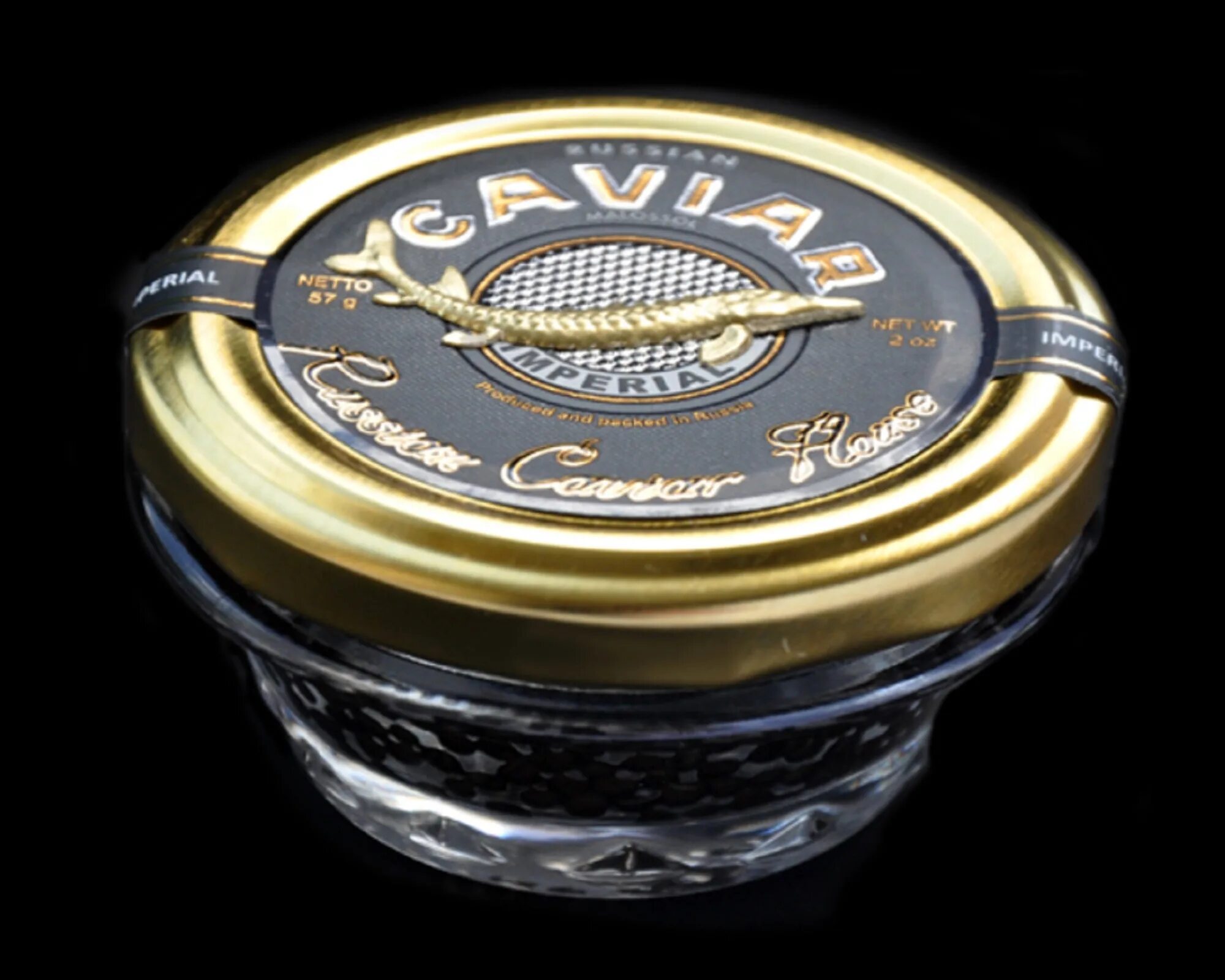 Икра осетровая Империал. Черная икра Caviar Империал 125гр. Черная икра русский икорный дом. Черная икра осетра.