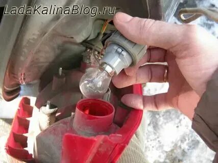 Лампочка стоп сигнала заднего калина