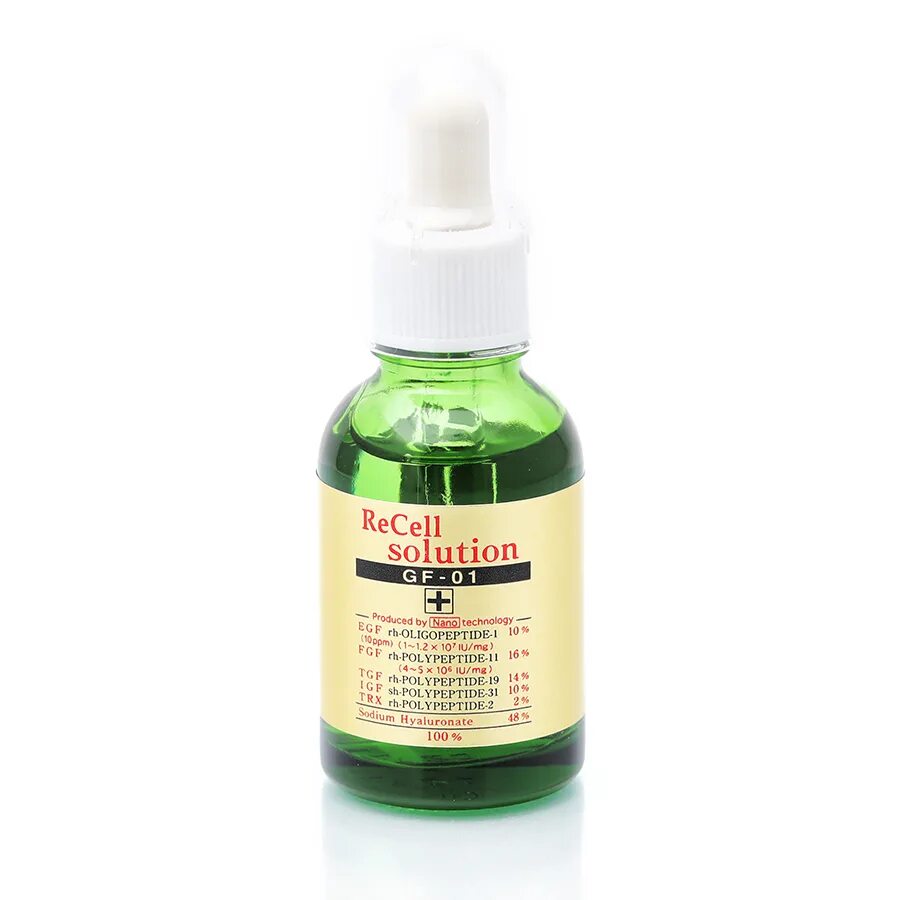 Cell solutions. Омолаживающий концентрат 5 peptides. recell.