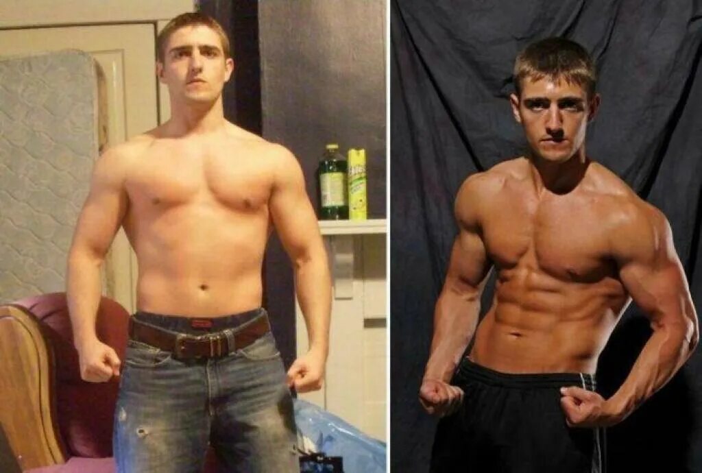 Накачаться протеином. Трансформация тела. Спортивные парни до и после. Накаченное тело без стероидов. Качки до и после.