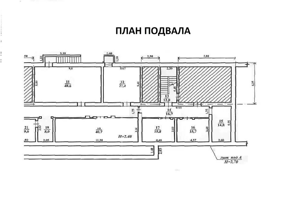 Подвал в общую площадь дома. Подвал в общую площадь дома