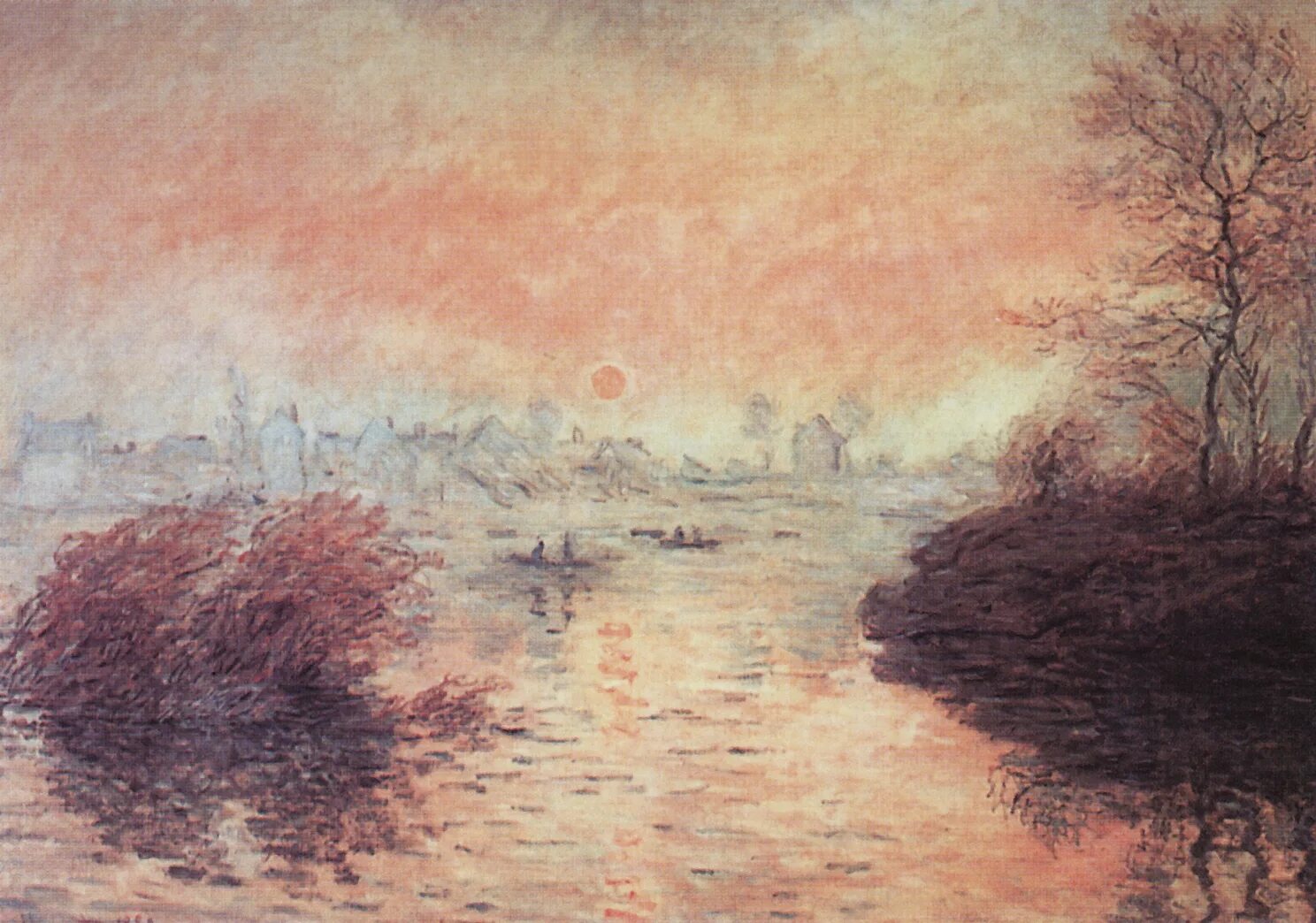 Клод моне нью йорк. Клод моне 1879. Клод моне, закат на сене в лавакуре 1880. Клод моне-колорит. Клод моне картины поздний период.