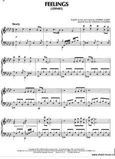 Feelings lyrics