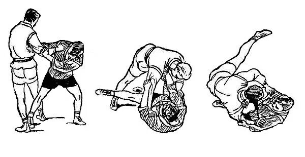 Задняя подсечка в самбо. Подсечка в борьбе. Задняя подножка самбо в борьбе. Приёмы самбо подсечка. Самбо приемы броски.