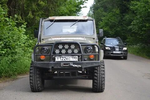 Фары на уаз хантер