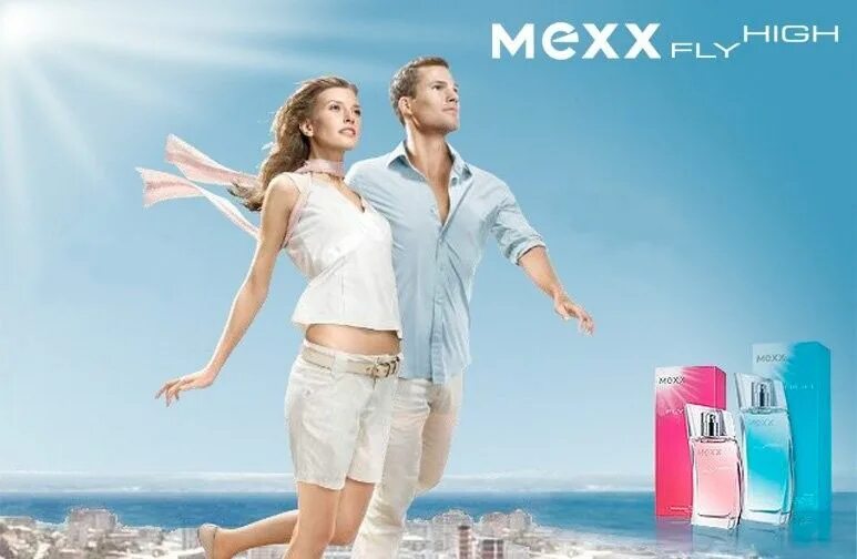 Fly high man. Mexx — Mexx Fly High. Туалетная вода Mexx Fly High man. Мехх реклама. Туалетная вода Fly High woman.