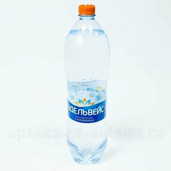 эдельвейс газированная пэт. эдельвейс газ 1,5л. 5. 5л. вода эдельвейс производитель.