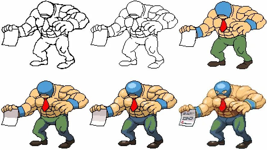 How to pixel art