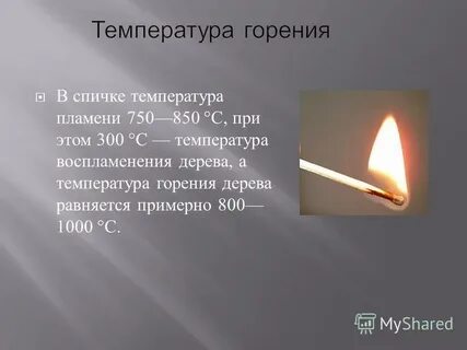 Горит свеча физическое явление