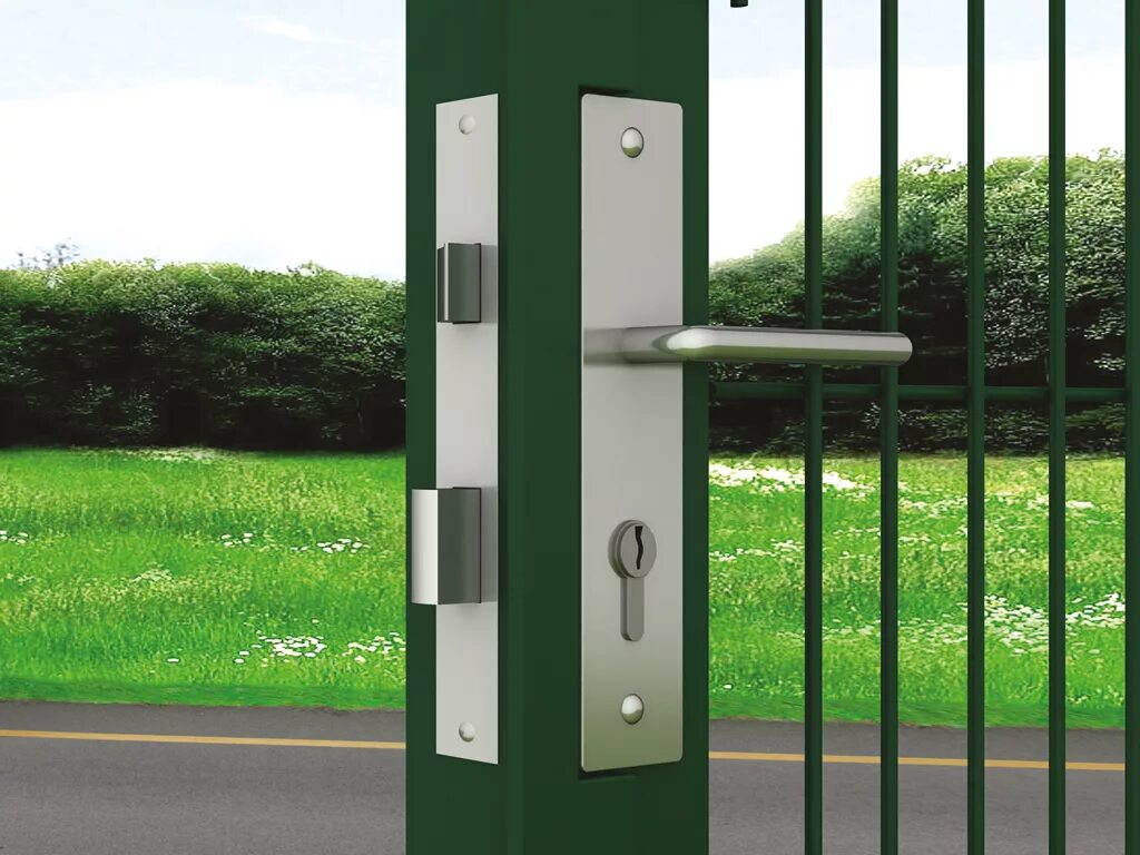 Какой замок поставить на калитку на улице. Systec замок калитки. алютех калитка с электрозамком. замок для калитки пэрко. замок врезной для калитки дорхан.