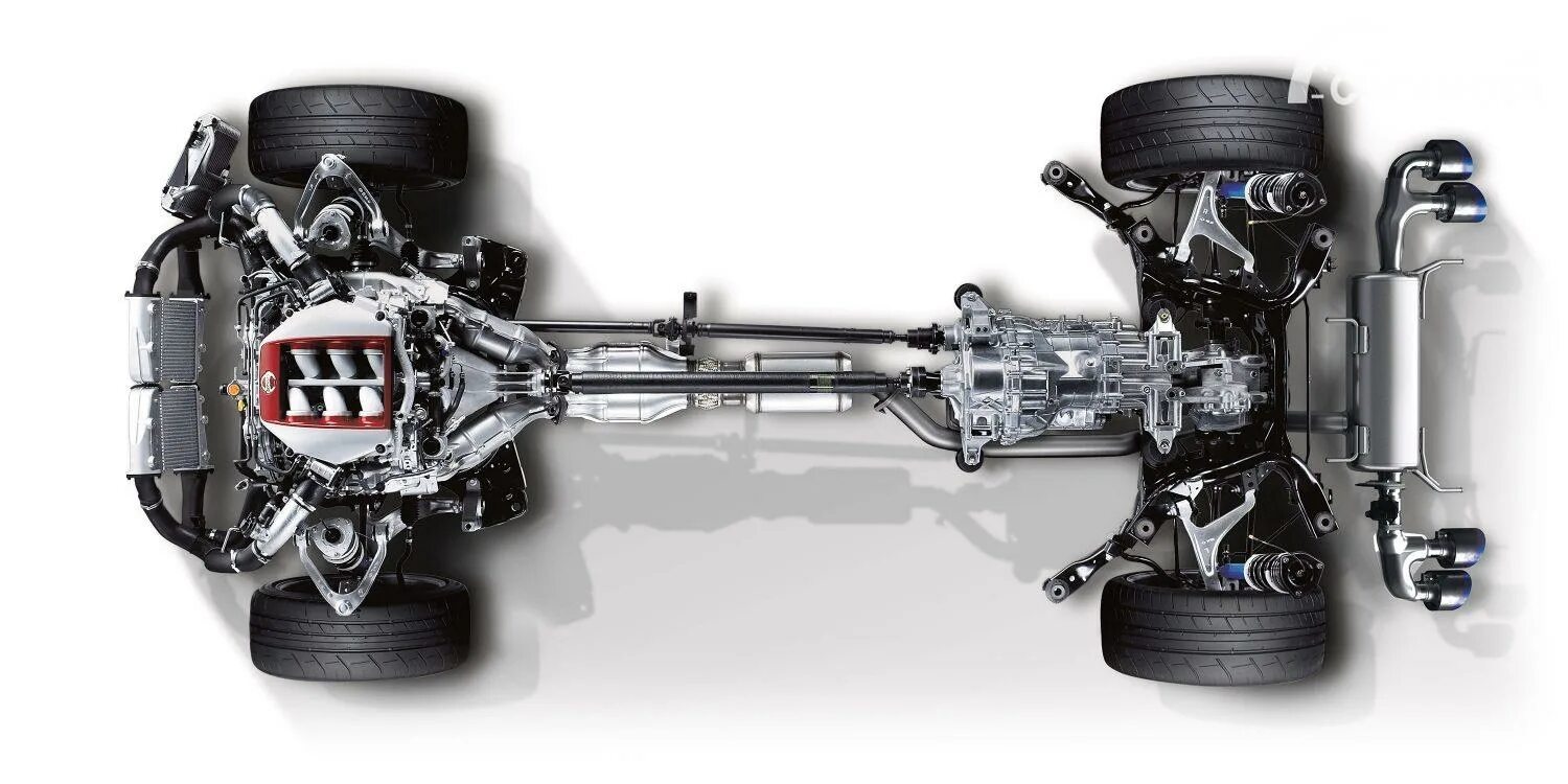 Awd rwd fwd. Nissan GTR 99 трансмиссия. Nissan r35 Drivetrain. AWD RWD FWD 4wd. Nissan gt-r Chassis structure.