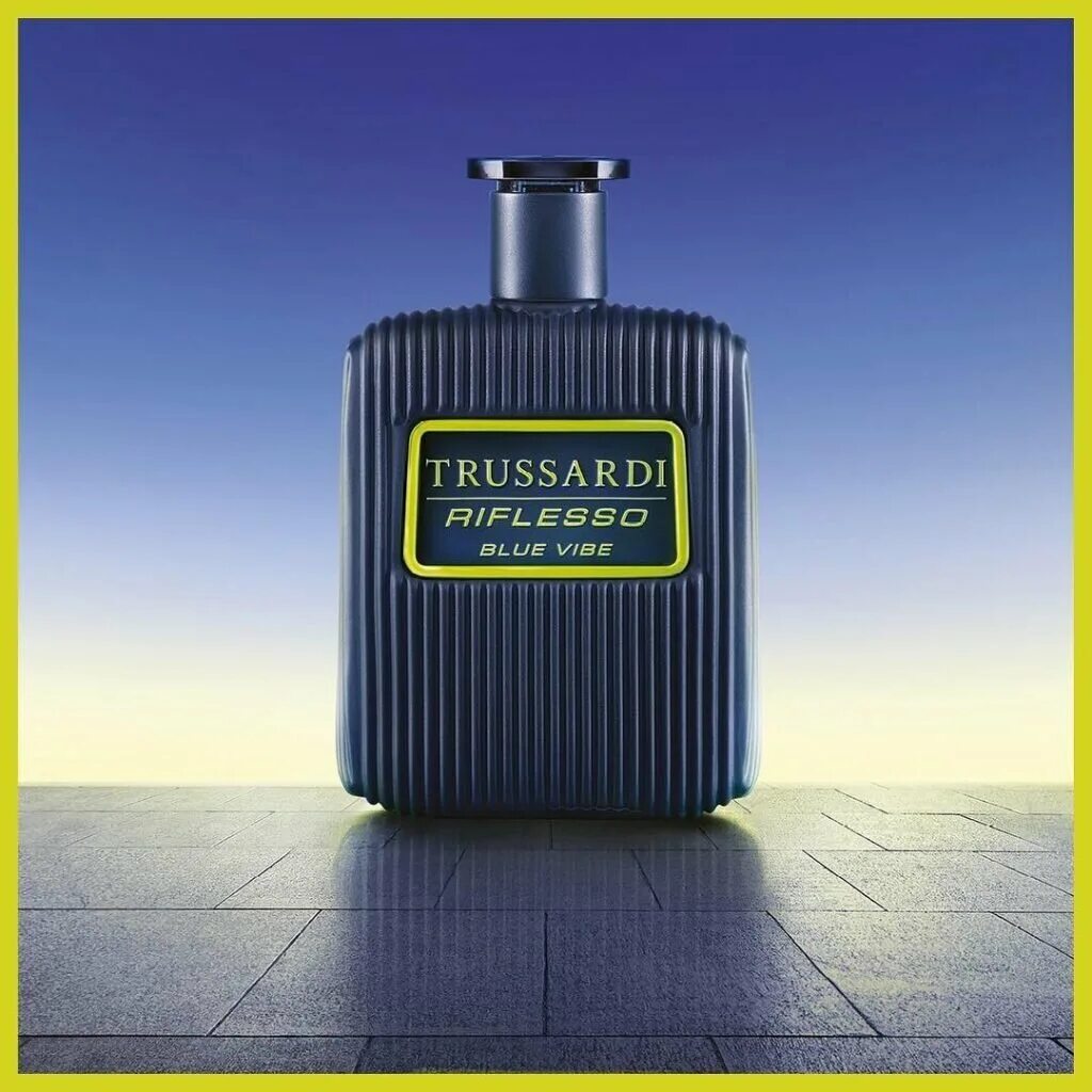 Riflesso blue vibe. Духи Trussardi riflesso Blue Vibe. Trussardi riflesso Blue Vibe 30. Trussardi riflesso 100 мл. Trussardi riflesso Blue Vibe men 50ml EDT.