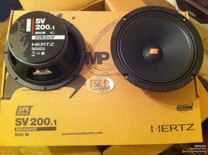 Hertz sv 200. 1. 1. 1. 1 spl midrange.