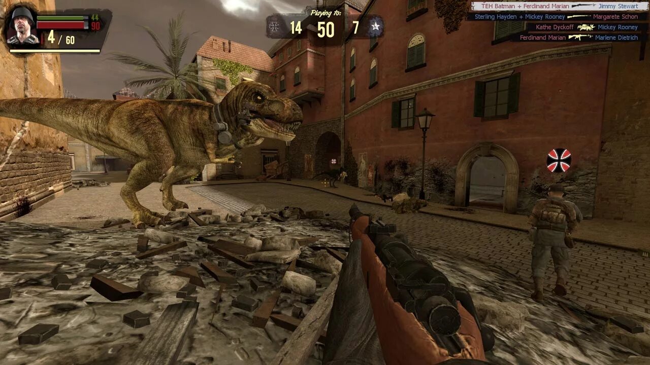Игра динозавры 4. Dino d-day. игра dino d-day. шутер про динозавров от первого лица.
