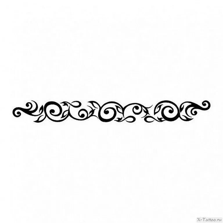 Орнамент горизонтальный. Узор цепи. Вытянутые узоры. Орнамент горизонтальный. Орнамент трафарет.