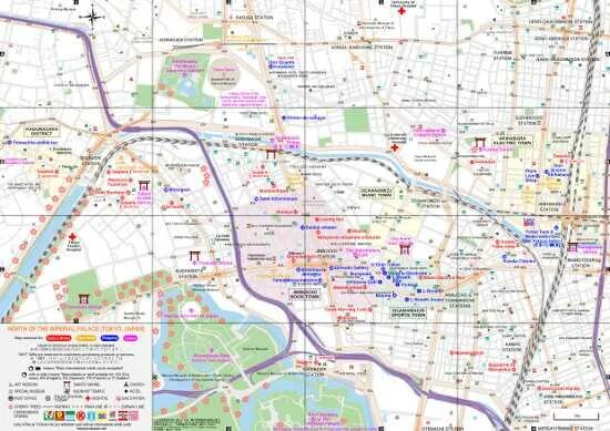 Карта tokyo. Туристическая карта Токио. Карта достопримечательностей Токио. Районы Токио с достопримечательностями. Карта Токио для туриста.