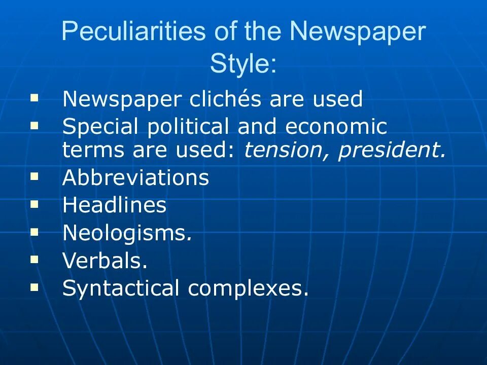 Functional styles. Functional styles