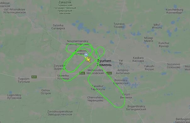 Самолеты над тюменью