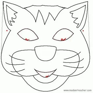 Cat Masks, Free Printable Templates & Coloring Pages