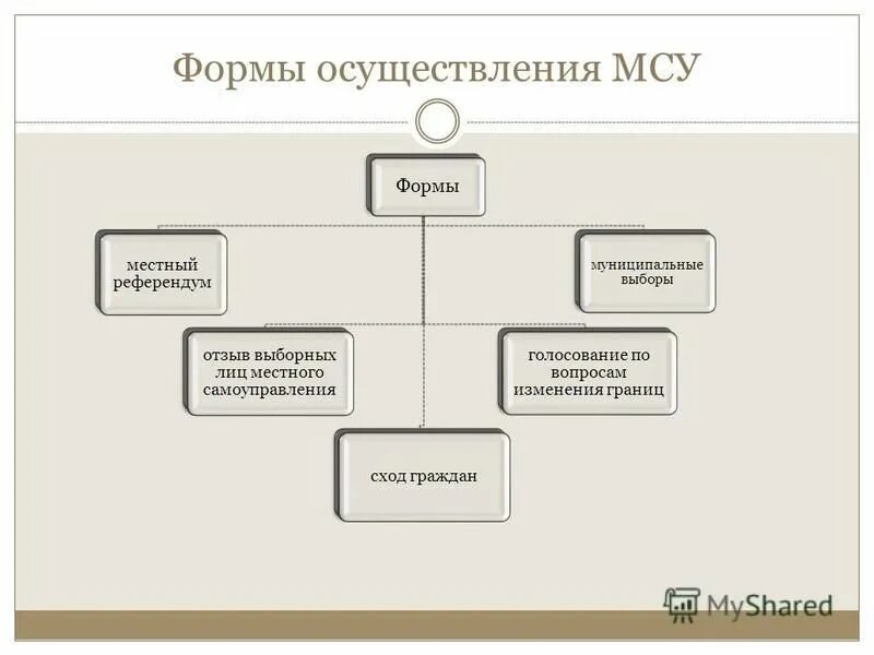 Формы волеизъявления граждан местное самоуправление