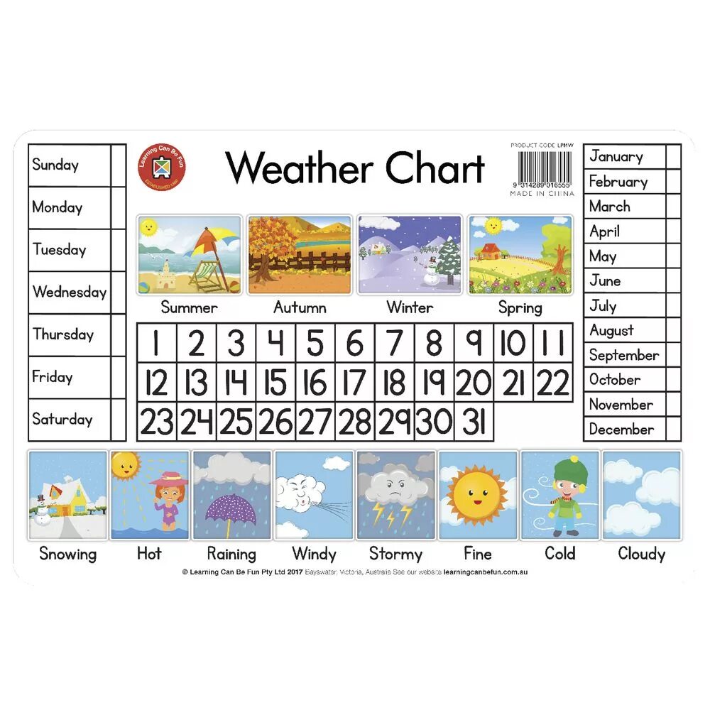 Погода английский песня. Weather Chart. Calendar weather Chart. Weather Chart for Kids. Календарь погоды на английском.