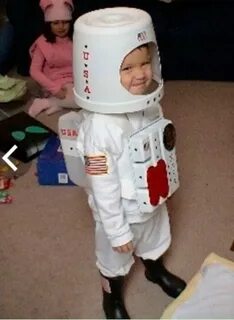 Костюм космонавта из подручных материалов