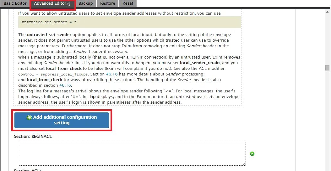 Sender address rejected not owned by user