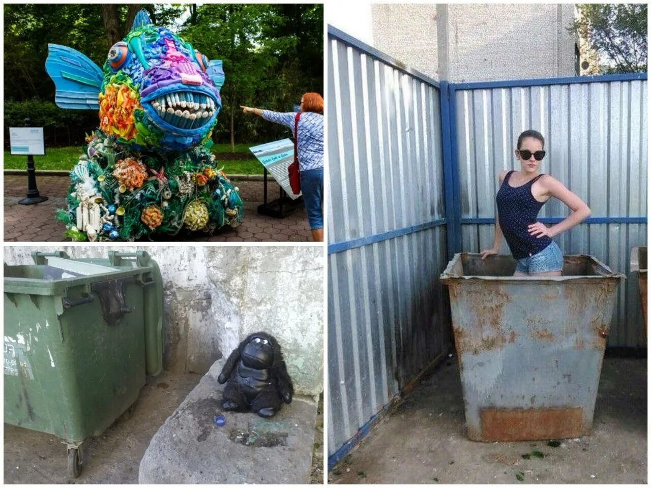 Хрюшка из помойного ведра