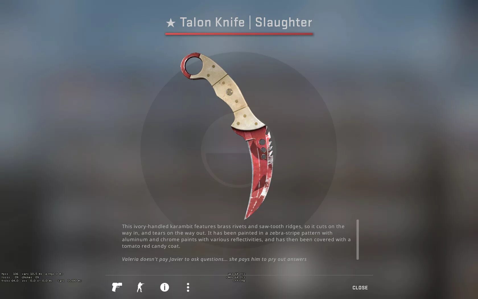 Сколько стоят ножи в кс2. Нож коготь КС го. Talon Knife CS go.