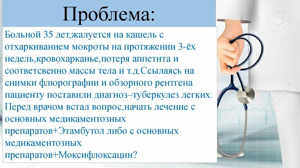 Проблема пациента слабость