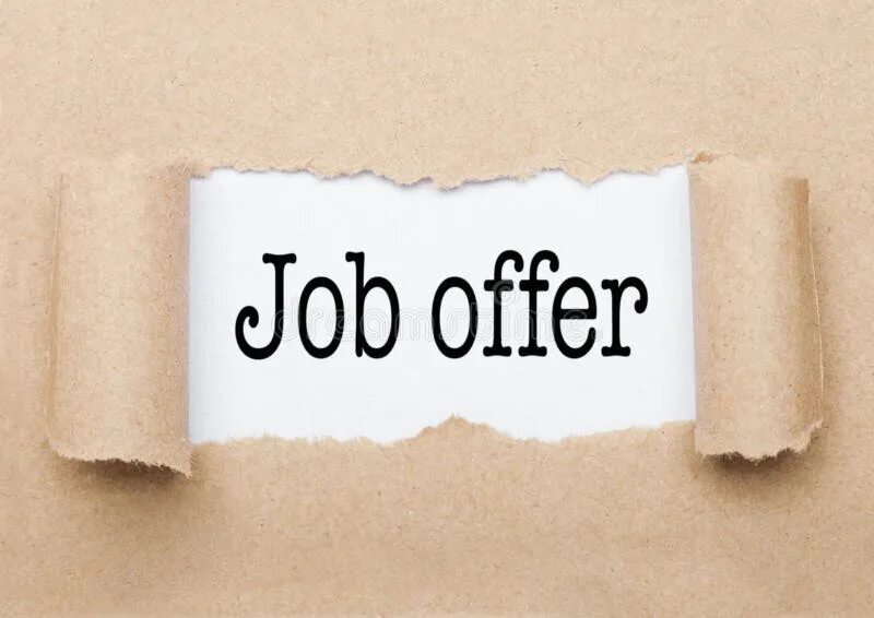 If i was offered the job. Job offer. job offer картинка. красивый job offer. job offer образец.