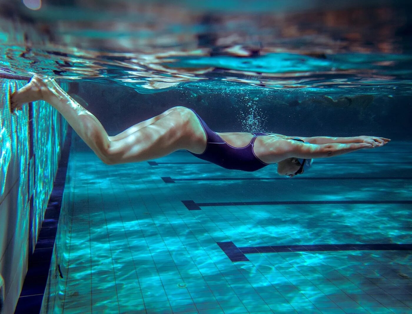 Swimming pool drunk speed