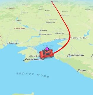 Оленевка расстояние