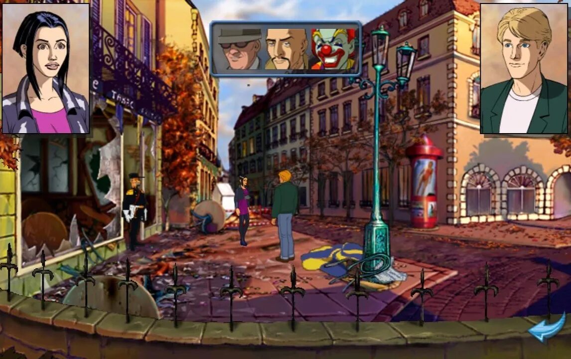 Broken Sword квест. Broken Sword 1. Broken Sword 1996. Игра broken Sword 1.