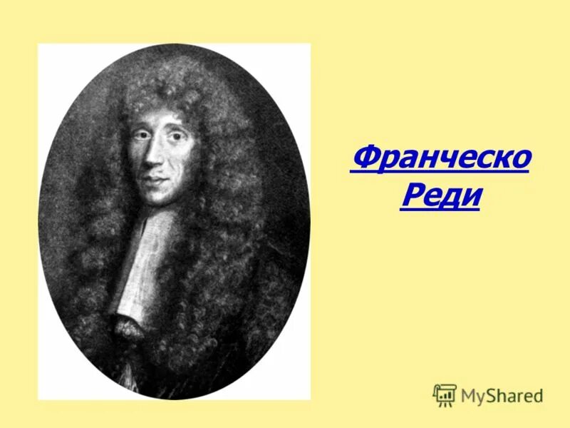 Ай реди. Франческо реди (1626–1697). Франческо реди итальянский врач. Франческо реди биология. Франческо реди открытия.