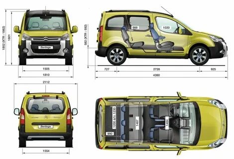 Renault kangoo объем