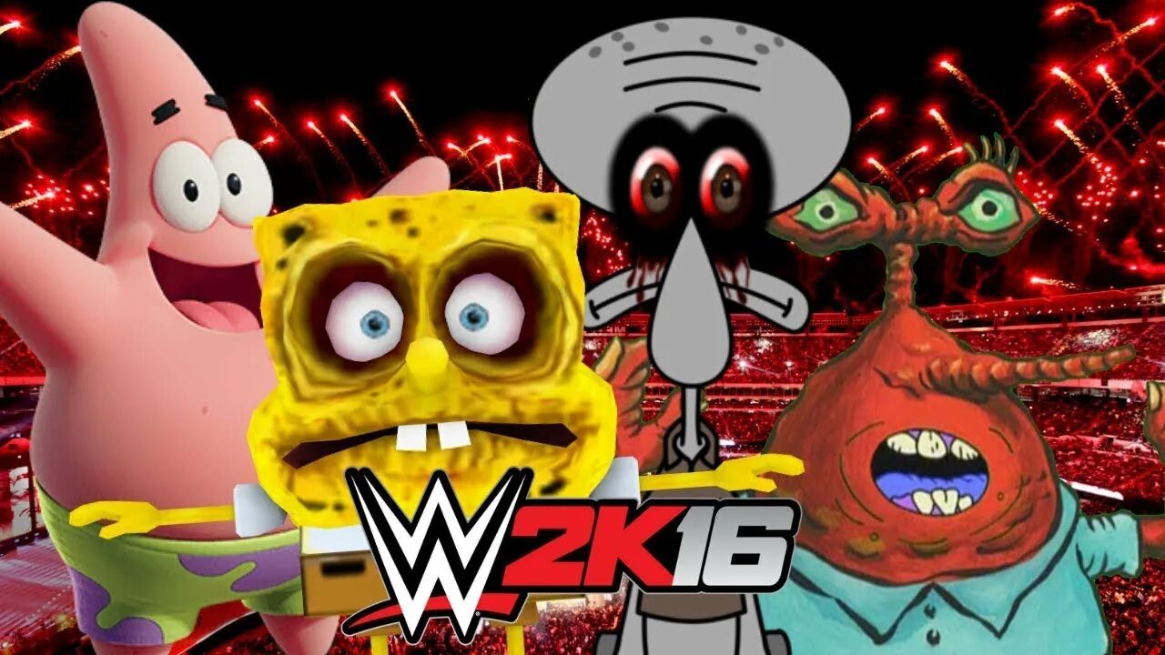 Spongebob vs. Spongebob vs Patrick. Spongebob Fred. Spongebob vs Squidward. Mr Krabs vs Wario.