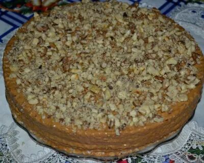 Тортик коржи со сгущенкой