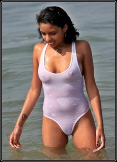 One Piece White Seethrough Bikini - Indian MOTHERLESS.COM ™.