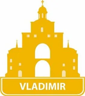 Маленькие условные знаки к достопримечательностям золотые ворота