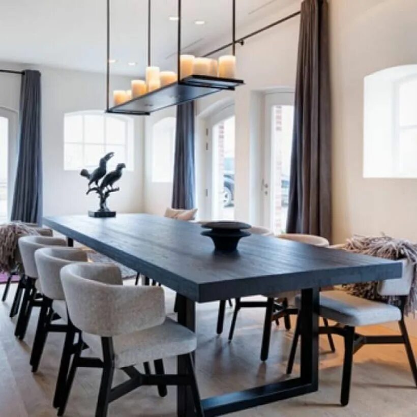 More dining. Dining Room Minimalist. Big Dining Table Minimalist Style. Big Dining Room Style Minimalist Modern.