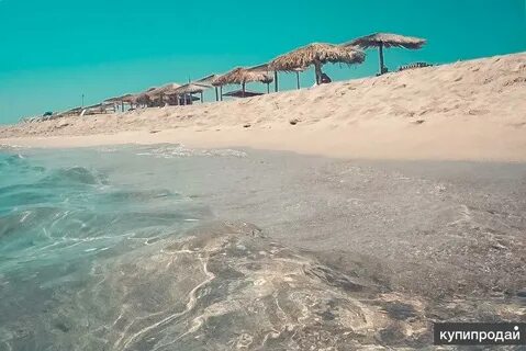 Белая коса море