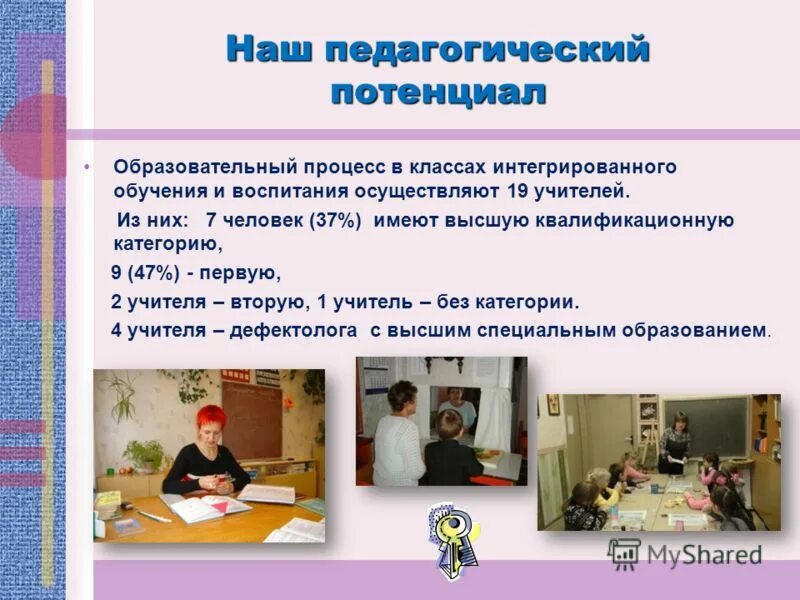 Класс интегрированного обучения. Класс интегрированного обучения