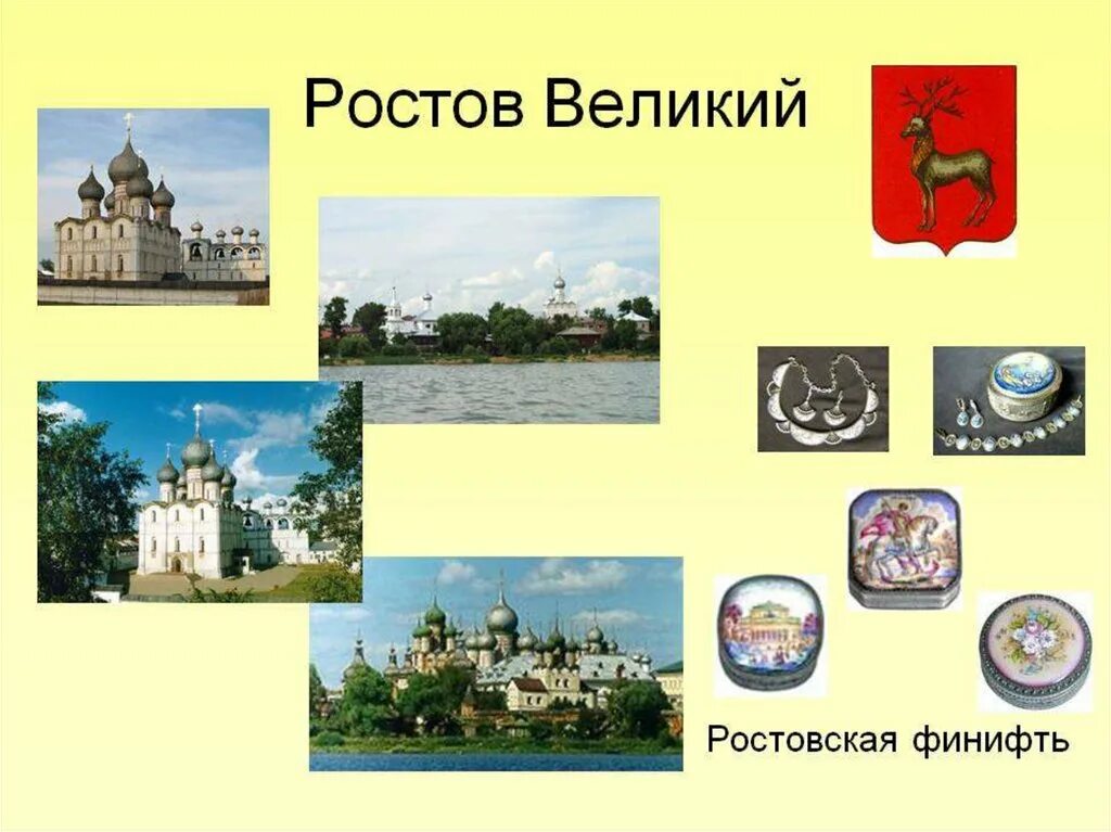 Ростов великий 3 класс. Проект Великий Ростов город золотого кольца. Проект про город золотого кольца России Ростов Великий. Достопримечательности городов золотого кольца Ростов. Ростов Великий город золотого кольца достопримечательности.