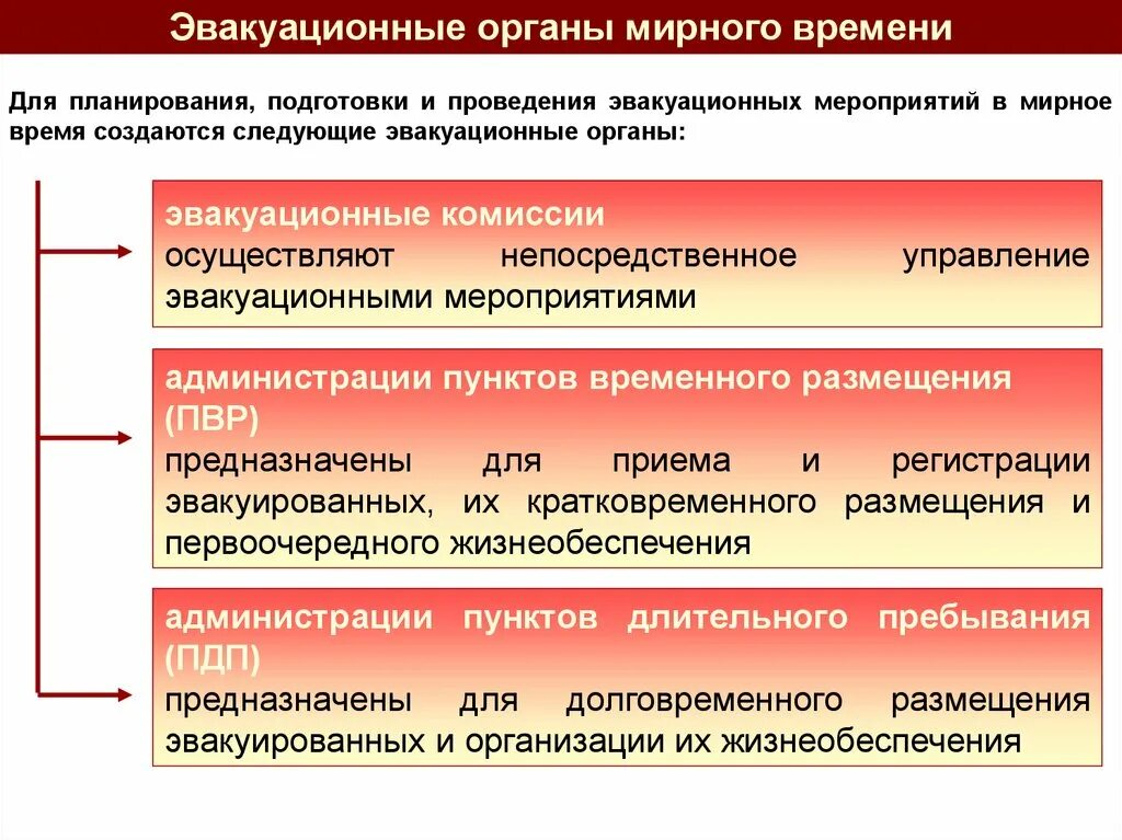 Риск в мирное время. Проведение эвакуационных мероприятий. Организация и выполнение эвакуационных мероприятий. Планирование и организация эвакуационных мероприятий. Мероприятия по организации и проведения эвакуационных мероприятий.